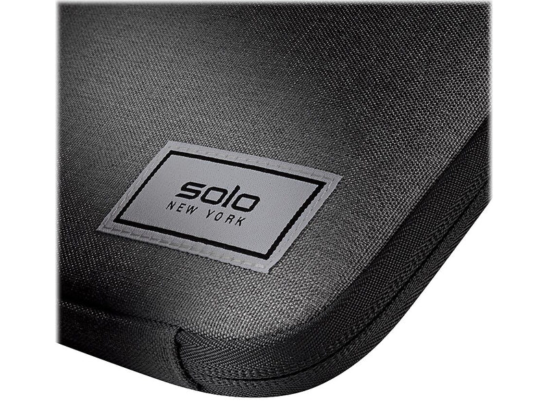 Solo New York Recycled Re:focus Polyester Laptop Sleeve for 13.3" Laptops, Gray (UBN113-10X)