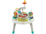 Fisher-Price 2-in-1 Sit-to-Stand Activity Center Spin 'n Play, Safari  (FFJ01)