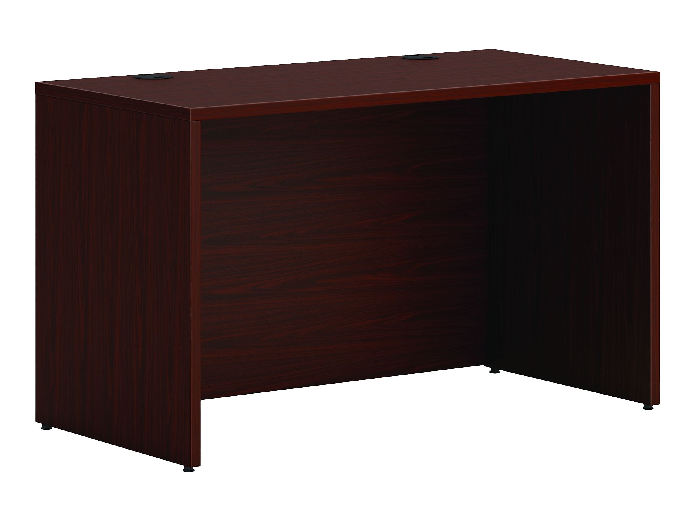 HON Mod 48"W Credenza Desk Shell, Traditional Mahogany (HLPLCS4824.LTM1)