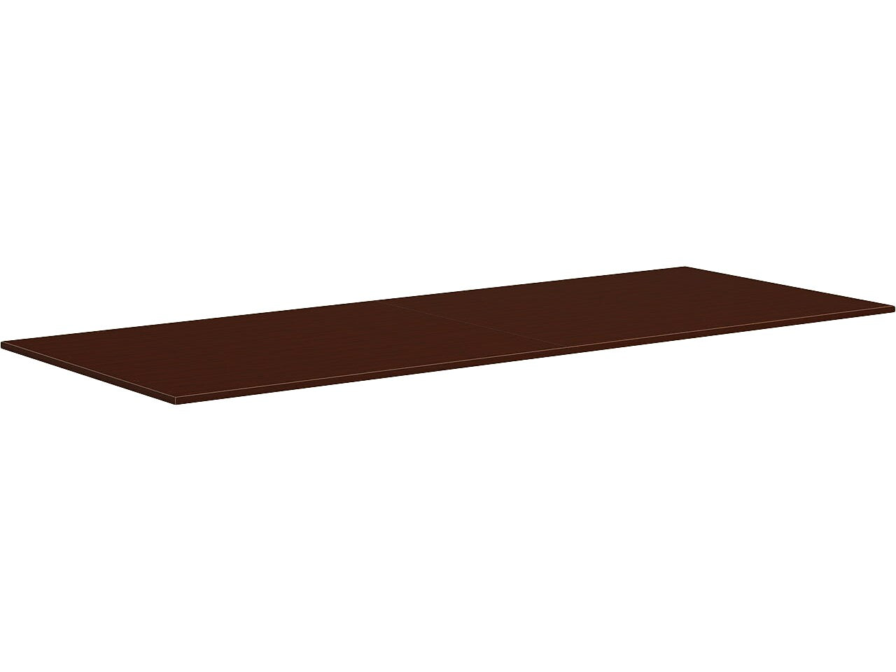 HON Mod 120" 2-Piece Conference Table Top, Traditional Mahogany (HLPLTBL48120RCT.LTM1)
