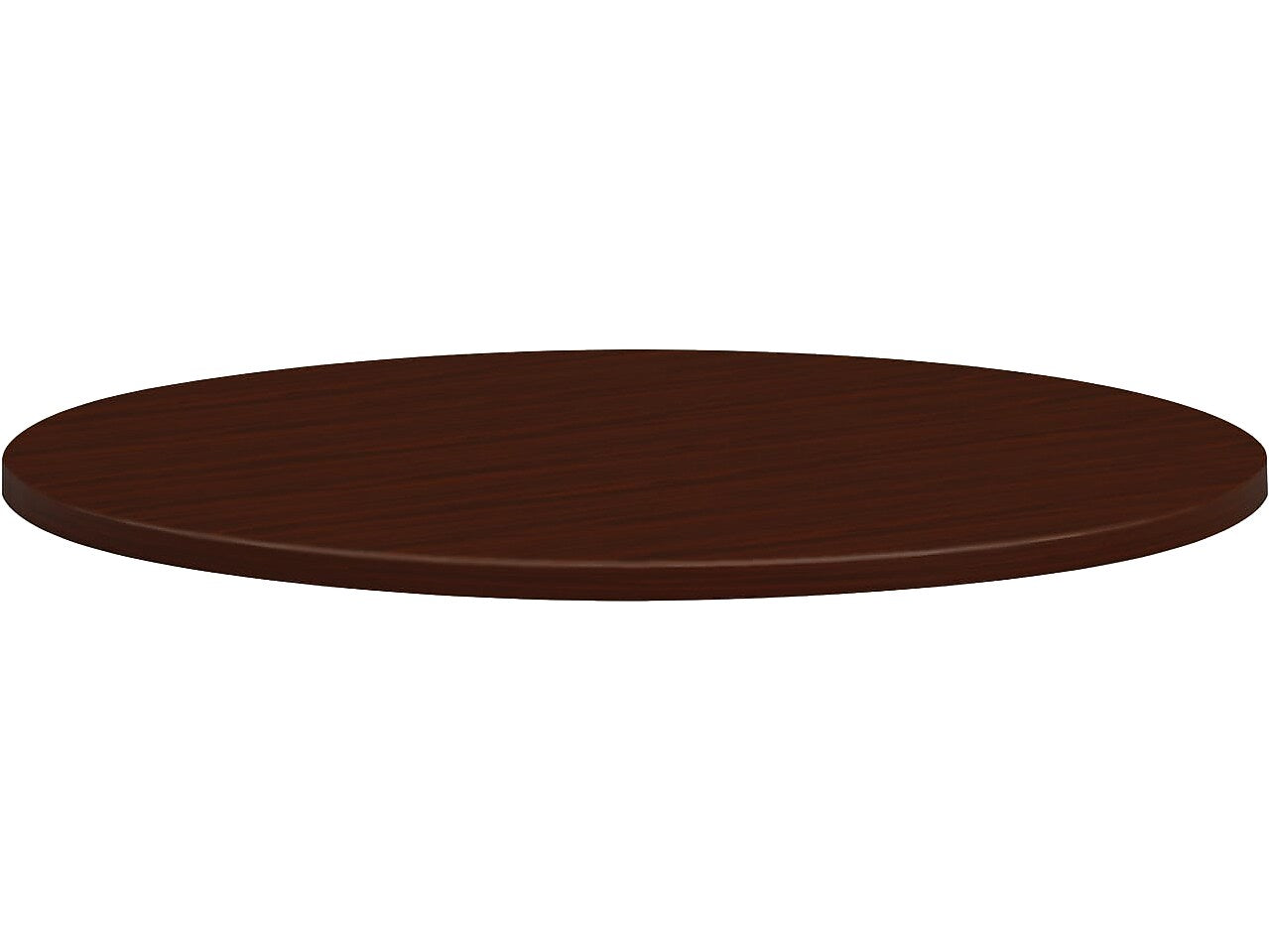 HON Mod 36" Conference Table Top, Traditional Mahogany (HLPLTBL36RND.LTM1)