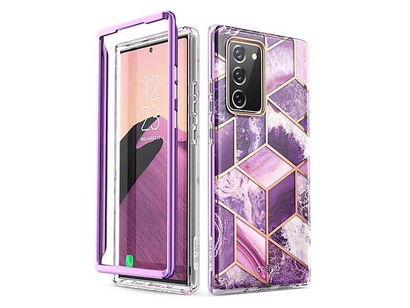 i-Blason Cosmo Marble Purple Case for Samsung Galaxy Note20 (Galaxy-Note20-Cosmo-Ameth)