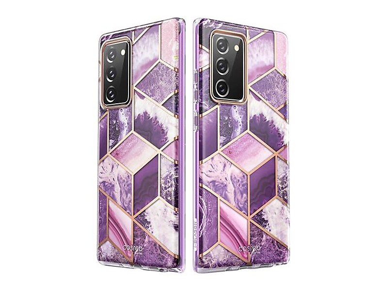 i-Blason Cosmo Marble Purple Case for Samsung Galaxy Note20 (Galaxy-Note20-Cosmo-Ameth)