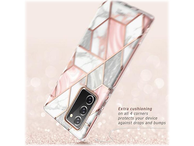 i-Blason Cosmo Marble Pink Case for Samsung Galaxy Note20 (Galaxy-Note20-Cosmo-Marble)