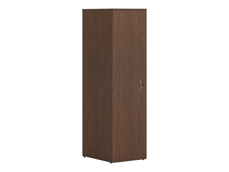 HON Mod 65" Wardrobe with 1 Shelf, Sepia Walnut (HLPLW1824.LSE1)