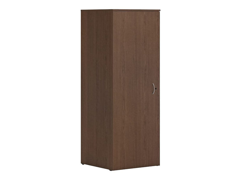 HON Mod 65" Wardrobe with 1 Shelf, Sepia Walnut (HLPLW2424.LSE1)