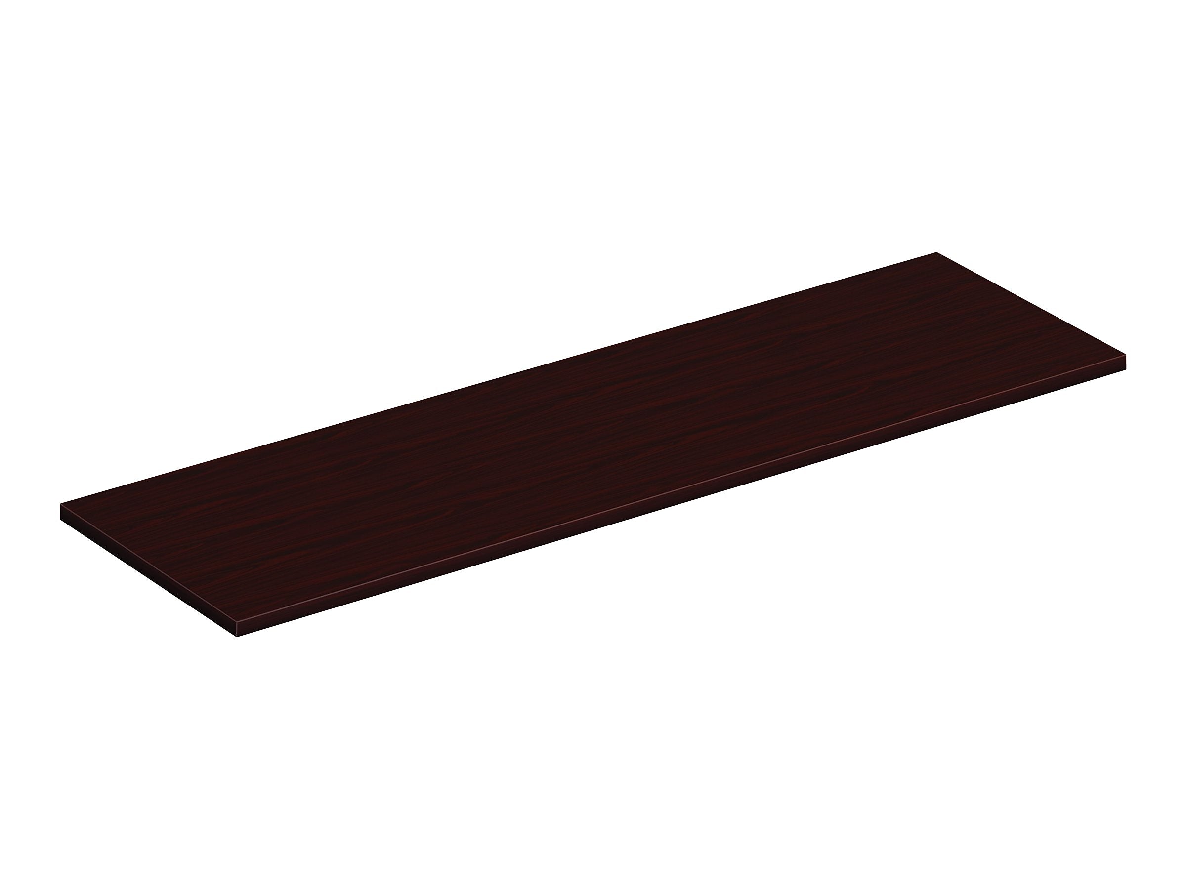 HON Mod 66" Low Credenza Cabinet Top, Traditional Mahogany (HLPLCL6620TOP.LTM1)