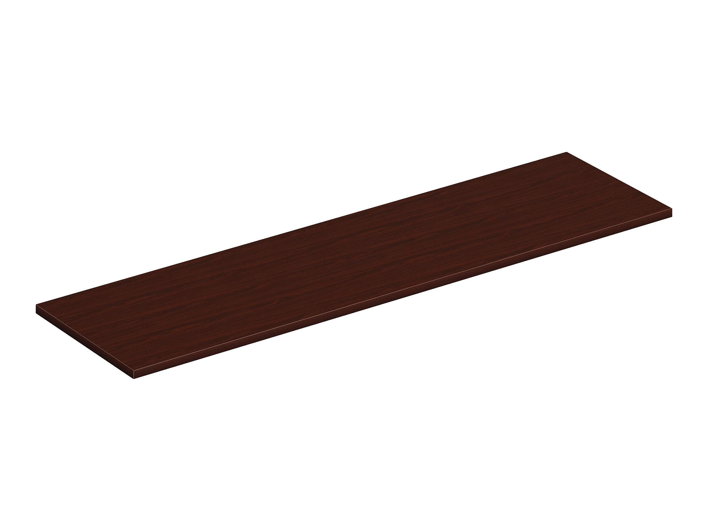 HON Mod 72" Low Credenza Cabinet Top, Traditional Mahogany (HLPLCL7220TOP.LTM1)