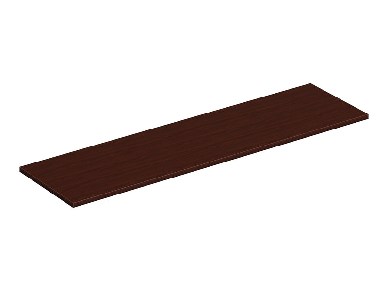 HON Mod 72" Low Credenza Cabinet Top, Traditional Mahogany (HLPLCL7220TOP.LTM1)