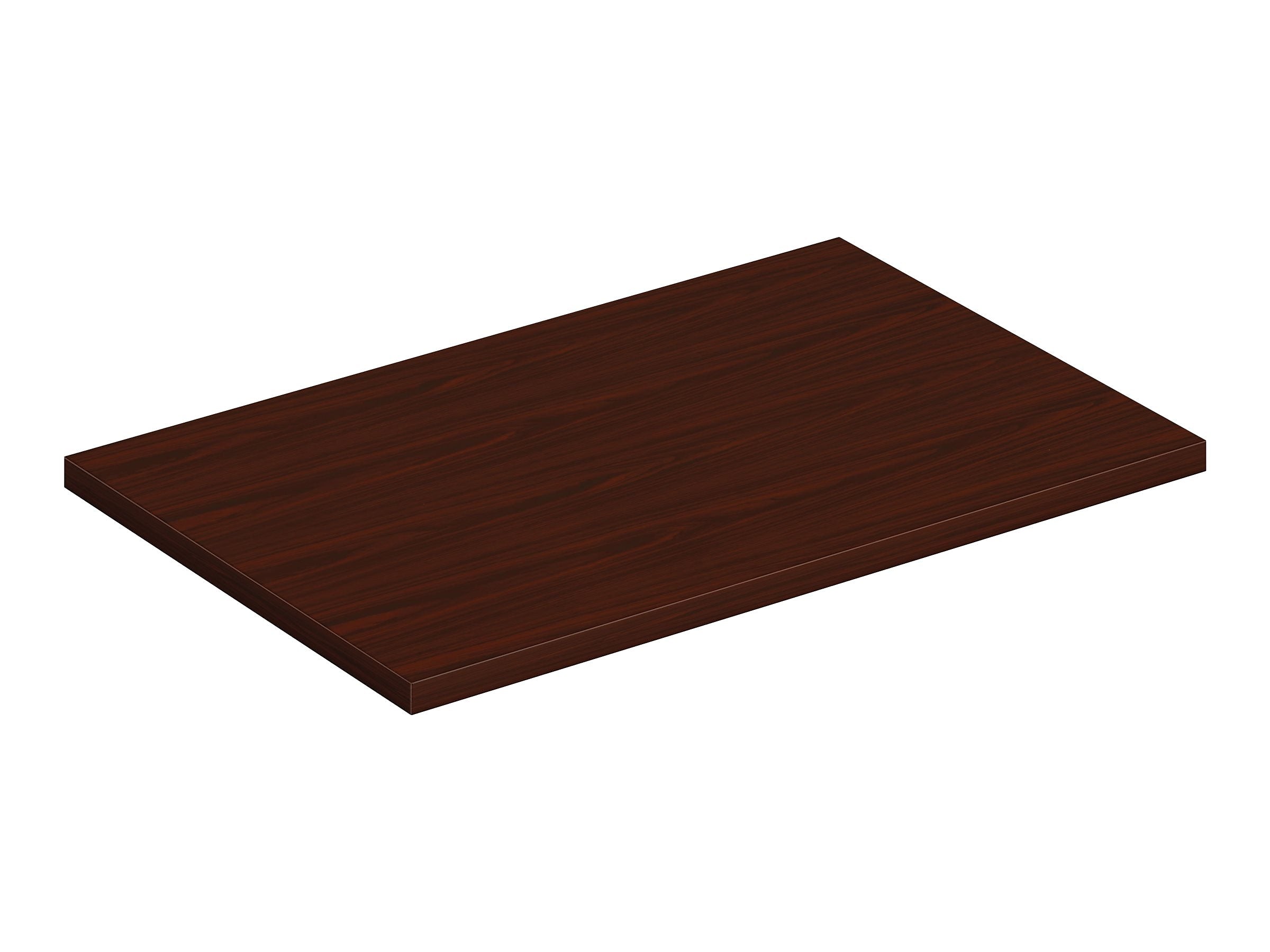 HON Mod 36" Low Credenza Cabinet Top, Traditional Mahogany (HLPLCL3620TOP.LTM1)
