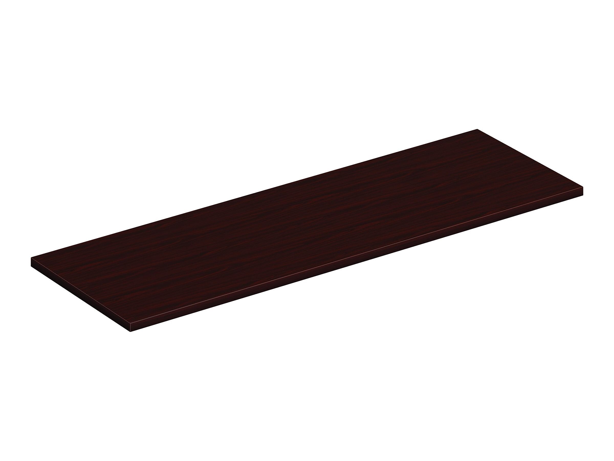 HON Mod 60" Low Credenza Cabinet Top, Traditional Mahogany (HLPLCL6020TOP.LTM1)
