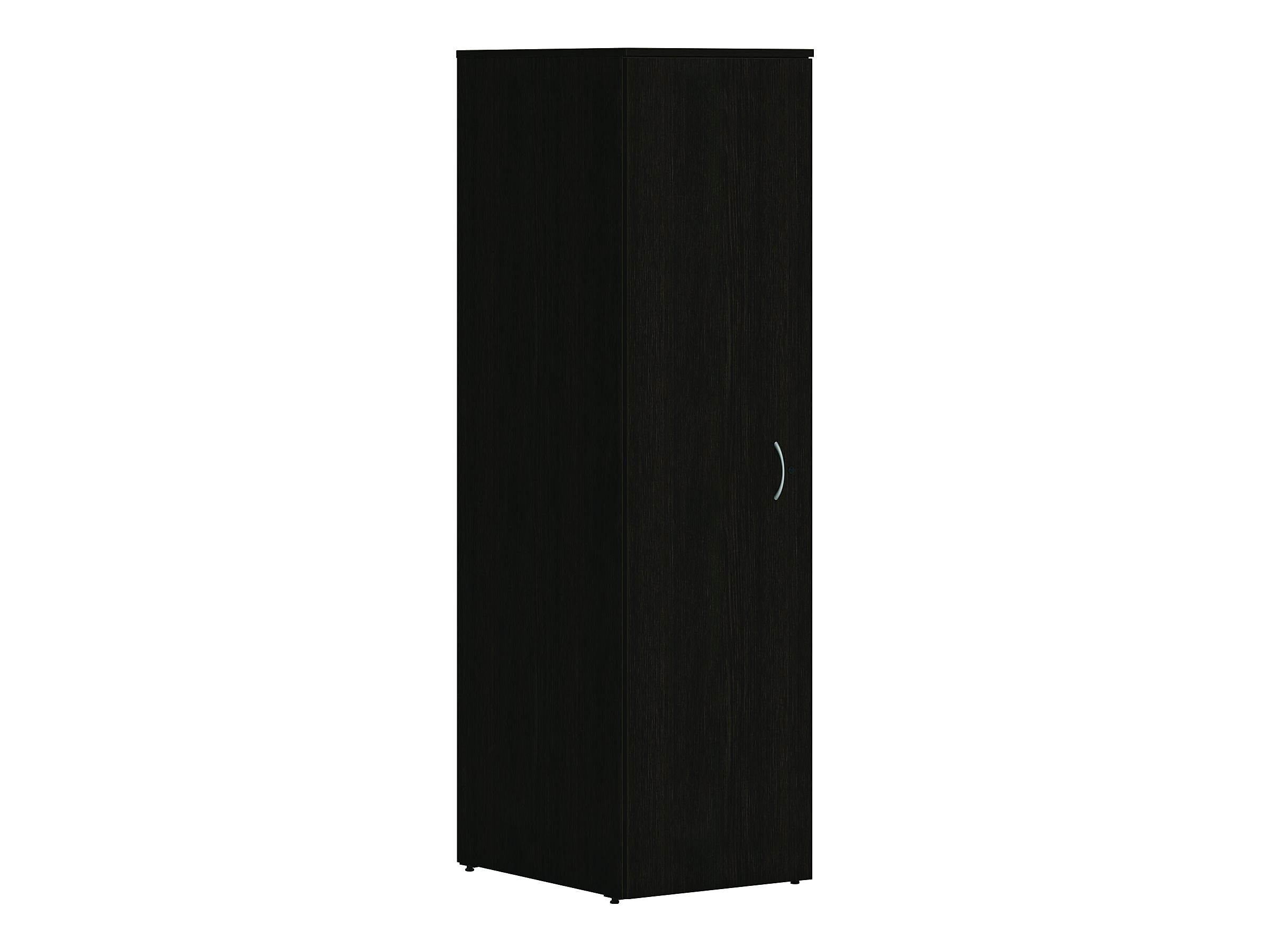 HON Mod 65" Wardrobe with 1 Shelf, Java Oak (HLPLW1824.LJA1)