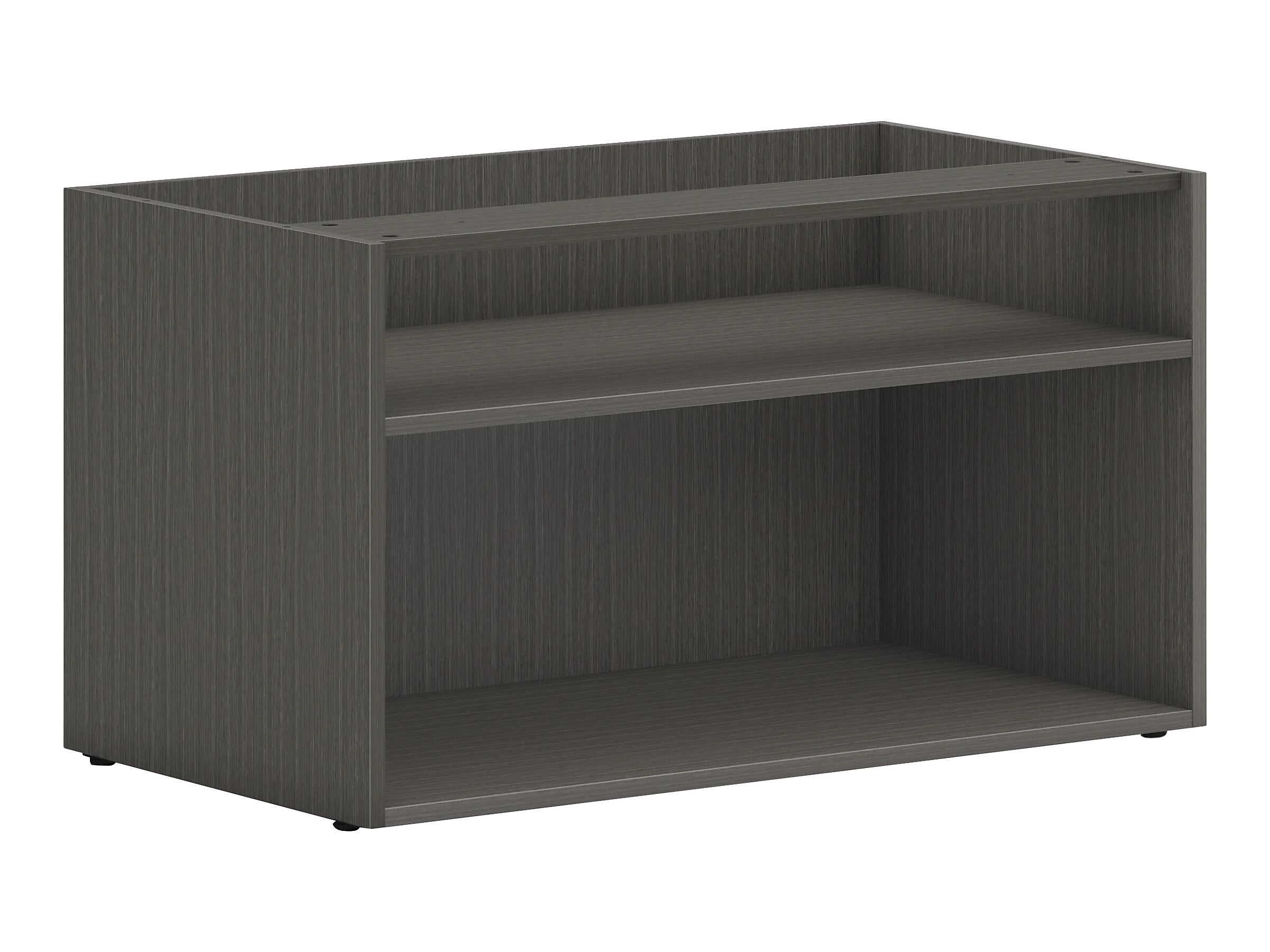 HON Mod 21" Low Storage Credenza with 2 Shelves, Slate Teak (HLPLCL3620S.LSL1)