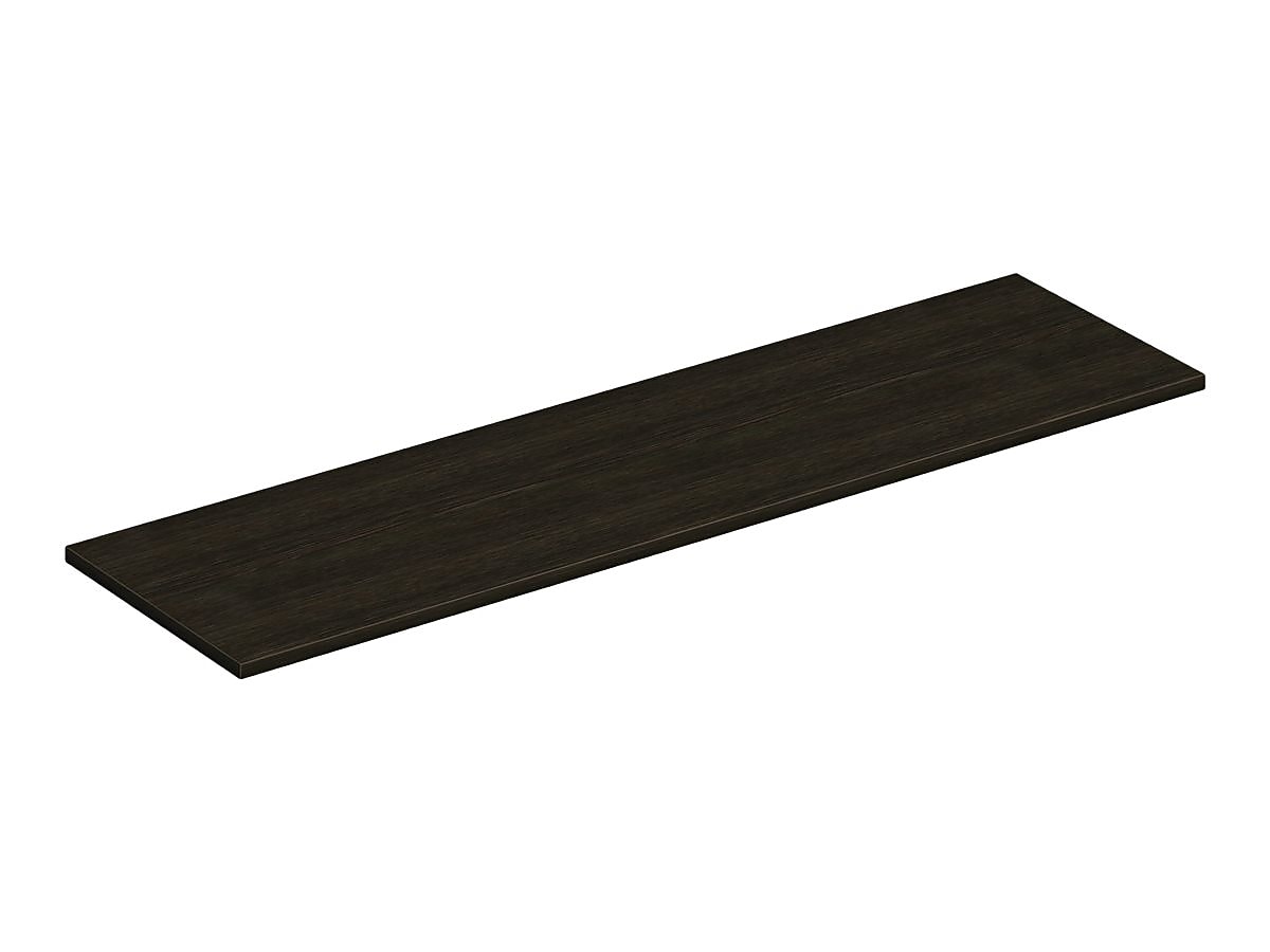 HON Mod 72" Low Credenza Cabinet Top, Java Oak (HLPLCL7220TOP.LJA1)