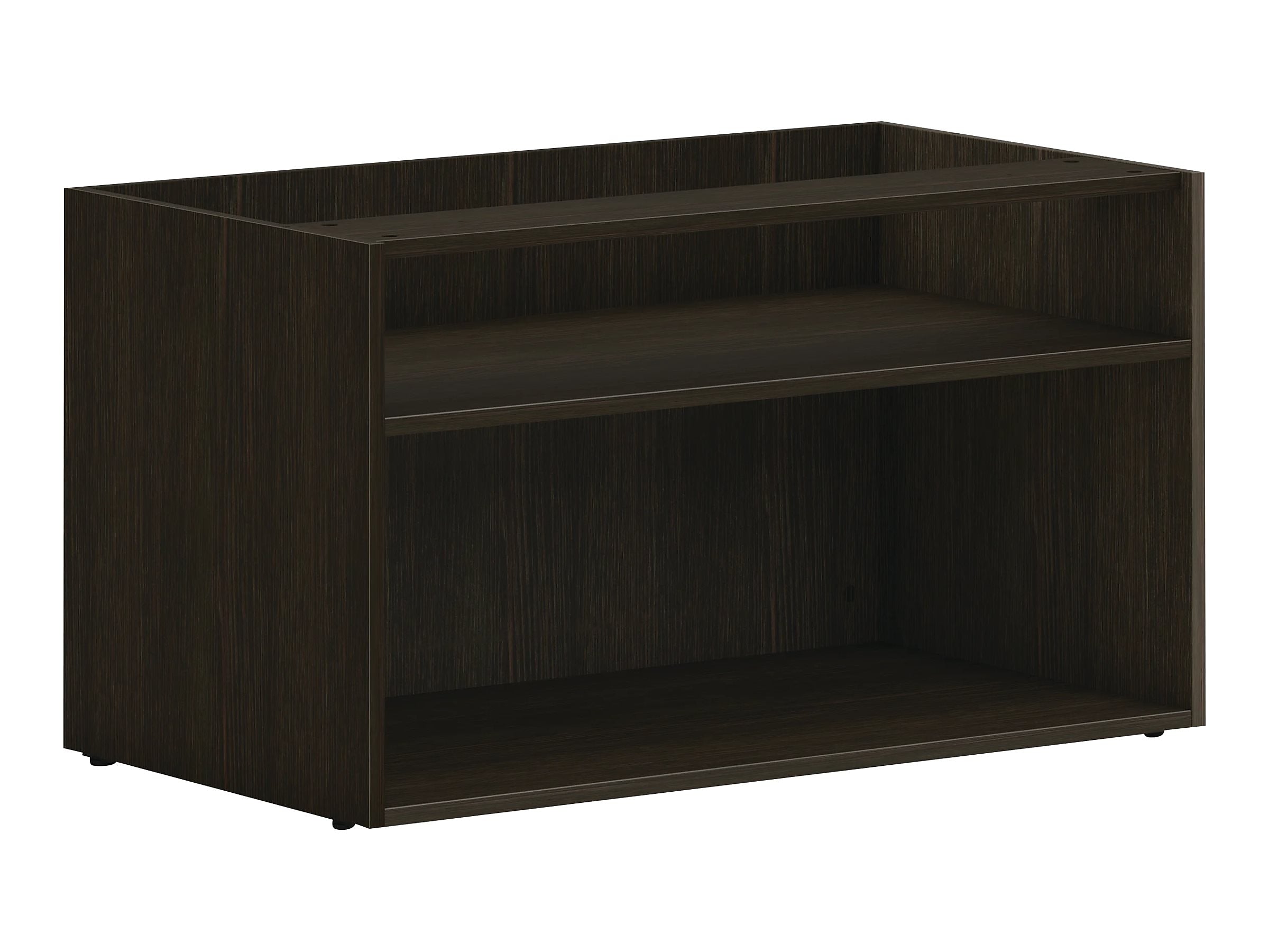 HON Mod 21" Low Storage Credenza with 2 Shelves, Java Oak (HLPLCL3620S.LJA1)