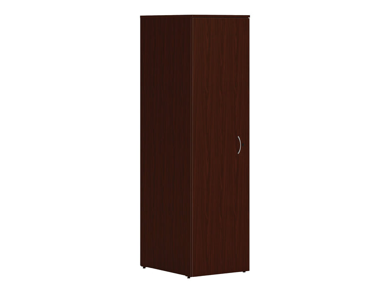 HON Mod 65" Wardrobe with 1 Shelf, Traditional Mahogany (HLPLW1824.LTM1)