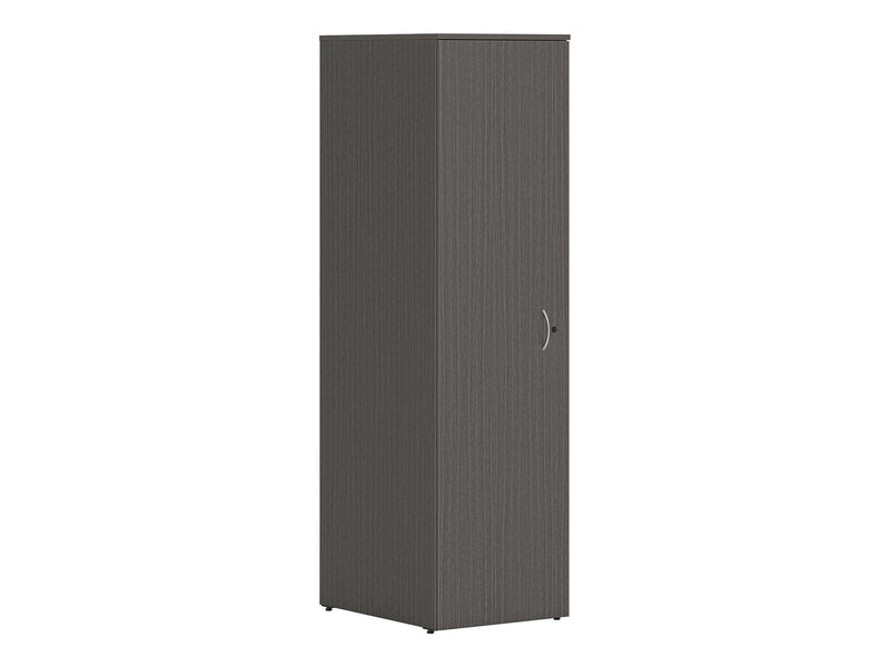 HON Mod 65" Wardrobe with 1 Shelf, Slate Teak (HLPLW1824.LSL1)