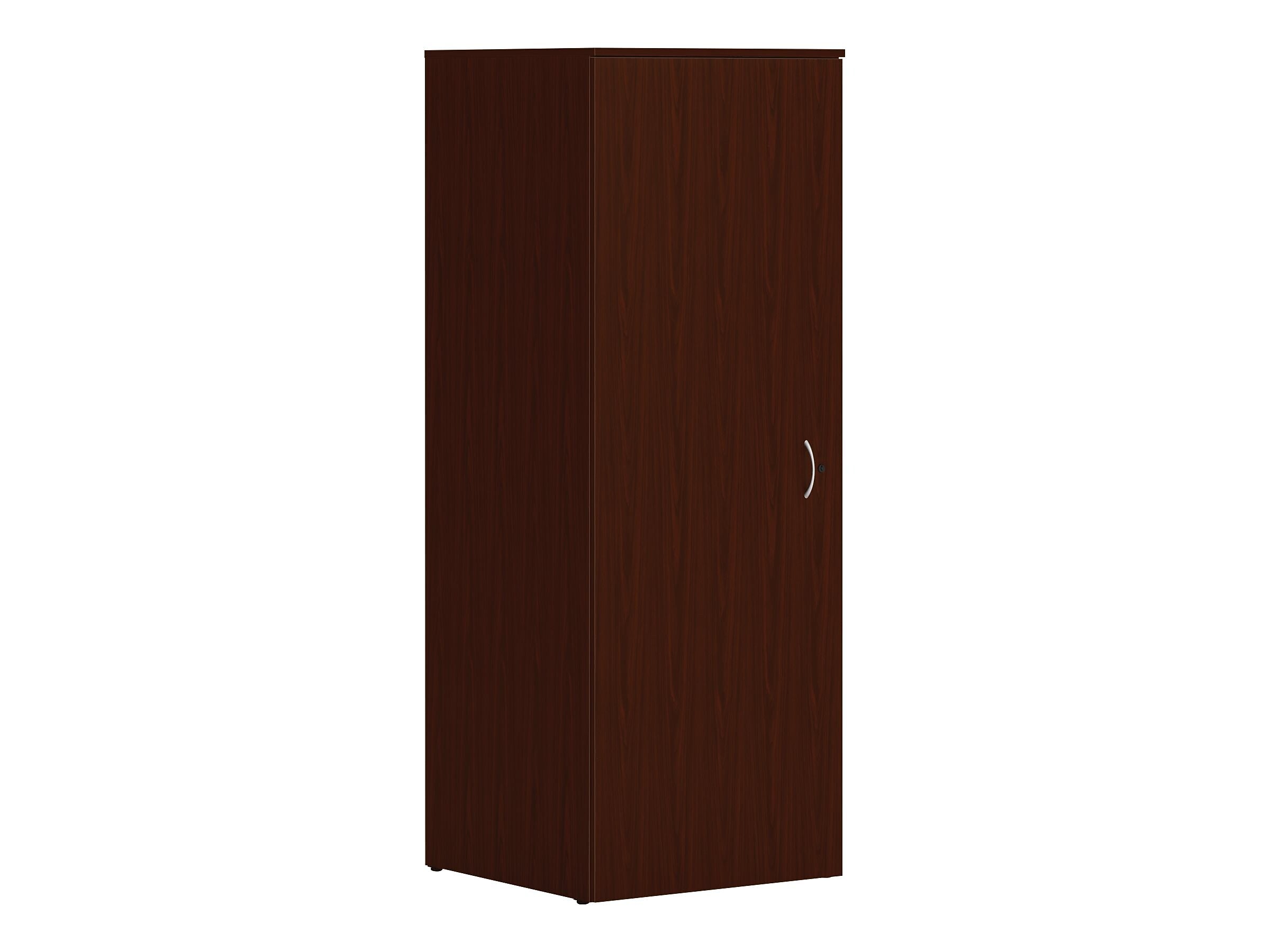 HON Mod 65" Wardrobe with 1 Shelf, Traditional Mahogany (HLPLW2424.LTM1)