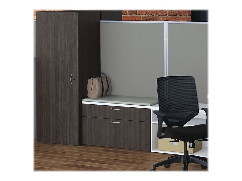 HON Mod 36" Fabric Low Credenza Cushion, Cool Neutral (HLPLCSEAT3620.CN02)