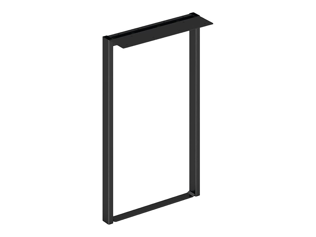 HON Mod 23" Metal Overhead Support Leg, Black (HLPLOS23.BLKP)