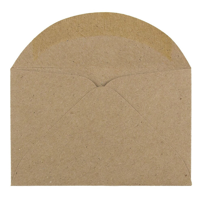 JAM Paper 3Drug Mini Recycled Kraft Envelopes, 2.3125 x 3.625, Brown Kraft Paper Bag, 25/Pack (5207691)