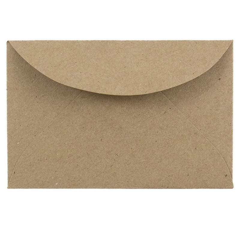 JAM Paper 3Drug Mini Recycled Kraft Envelopes, 2.3125 x 3.625, Brown Kraft Paper Bag, Bulk 1000/Carton (5207691B)