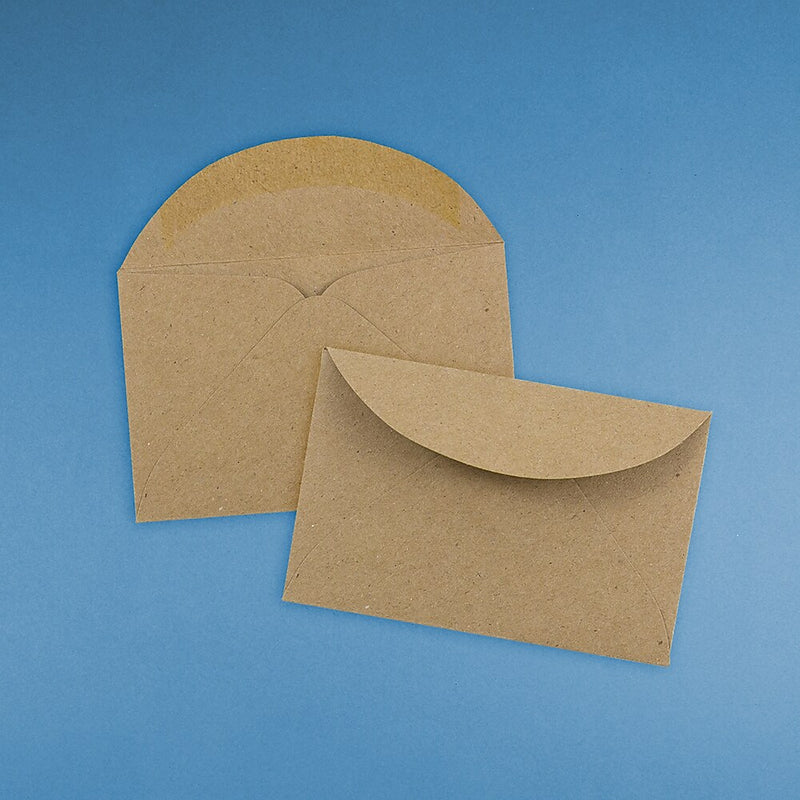 JAM Paper 3Drug Mini Recycled Kraft Envelopes, 2.3125 x 3.625, Brown Kraft Paper Bag, 25/Pack (5207691)