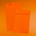 JAM Paper 6 x 9 Open End Catalog Colored Envelopes, Orange Recycled, 100/Pack (88129)