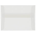 JAM Paper A6 Translucent Vellum Invitation Envelopes, 4.75 x 6.5, Clear, 25/Pack (13756)
