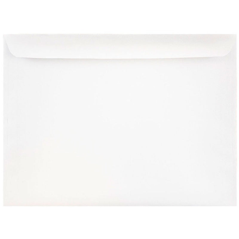 JAM Paper 9.5 x 12.625 Booklet Commercial Envelopes, White, 25/Pack (4023221)