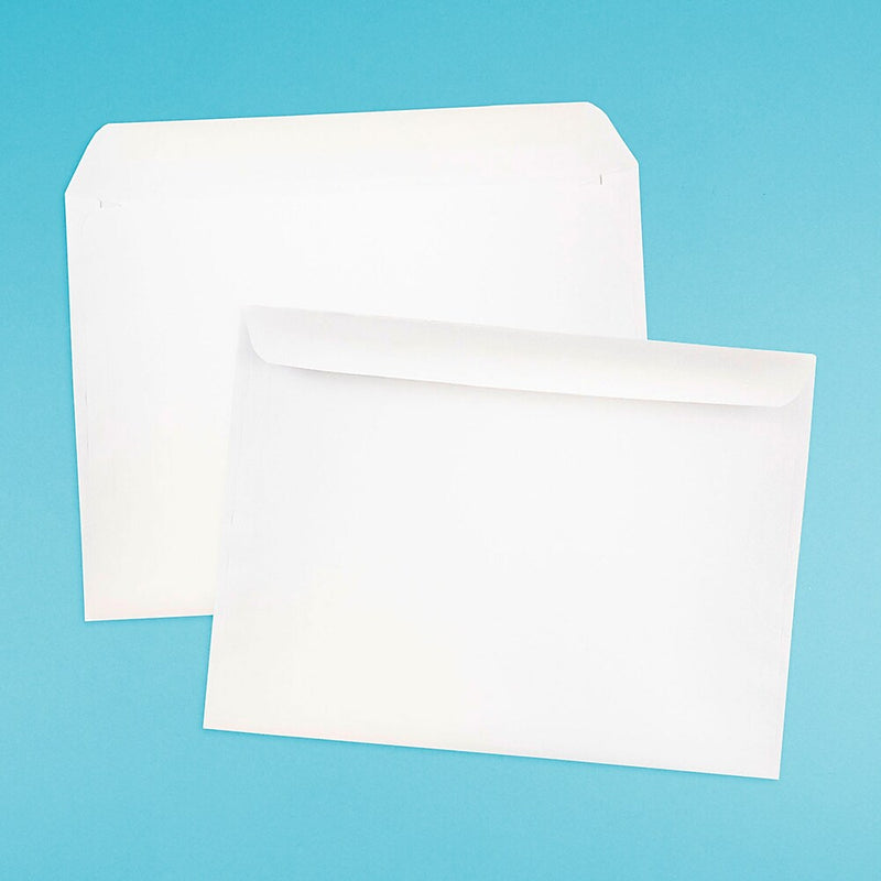 JAM Paper 9.5 x 12.625 Booklet Commercial Envelopes, White, 25/Pack (4023221)