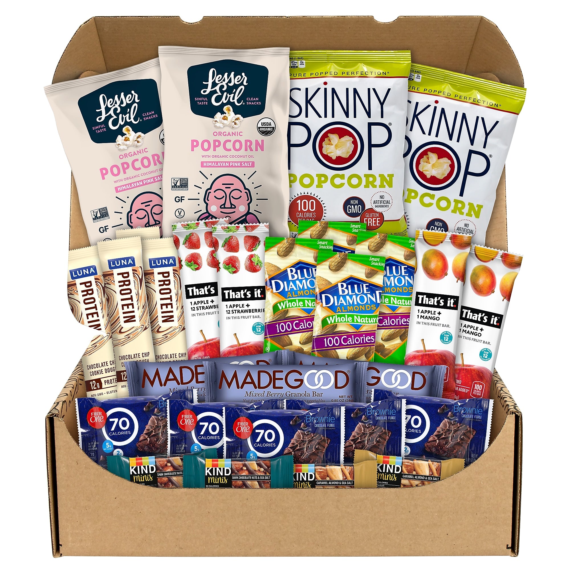 Break Box Low-Calorie Snack Box, 28/Box (700-S0128)