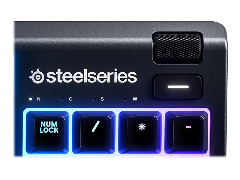 SteelSeries Apex 3 Wired Gaming Keyboard, Black (64795)