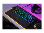 SteelSeries Apex 3 Wired Gaming Keyboard, Black (64795)