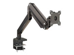 SIIG Single Monitor Heavy-Duty Premium Gas Spring Desk Mount - 17" to 35" Mounting kit, Up, Black (CE-MT2Z11-S1)