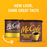 McCafe Breakfast Blend Ground Coffee, Light Roast, 30 Oz. (071526)