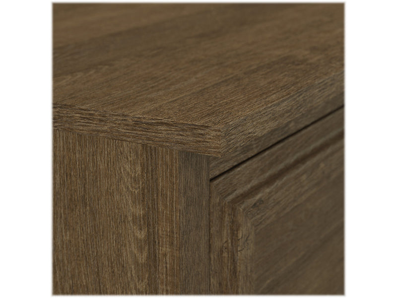Bush Furniture Woodland 24W Small Shoe Bench with Drawer, Ash Brown (WDS124ABR-03)