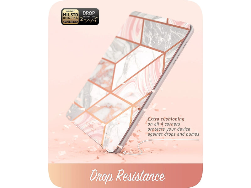 i-Blason 2019TabA-10.1-Cosmo-SP-Marble Thermoplastic Polyurethane (TPU) Cover for 10.1" Samsung Galaxy Tab A, Marble Pink