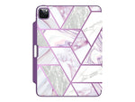 i-Blason iPadPro2020-11.0-Cosmo-Pen-Ameth Cosmo Thermoplastic Polyurethane (TPU) Cover for 11" iPad Pro, Marble Purple