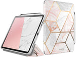 i-Blason iPadPro2020-11.0-Cosmo-Pen-Marble Thermoplastic Polyurethane (TPU) Folio for 11" iPad Pro, Marble Pink