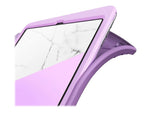 i-Blason 2019TabA-10.1-Cosmo-SP-Ameth Thermoplastic Polyurethane (TPU) Cover for 10.1" Samsung Galaxy Tab A, Purple Marble