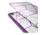 i-Blason 2019TabA-10.1-Cosmo-SP-Ameth Thermoplastic Polyurethane (TPU) Cover for 10.1" Samsung Galaxy Tab A, Purple Marble