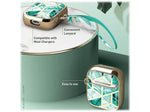 i-Blason Cosmo Case for Apple AirPods 1st/2nd Gen, Marble Green (AirPods2019-Cosmo-Jade)