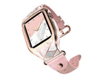 i-Blason Cosmo Case for Apple Watch 6/5/4/SE 40mm, Marble Pink (AppleWatch4-CosmoV2-40-Marble)