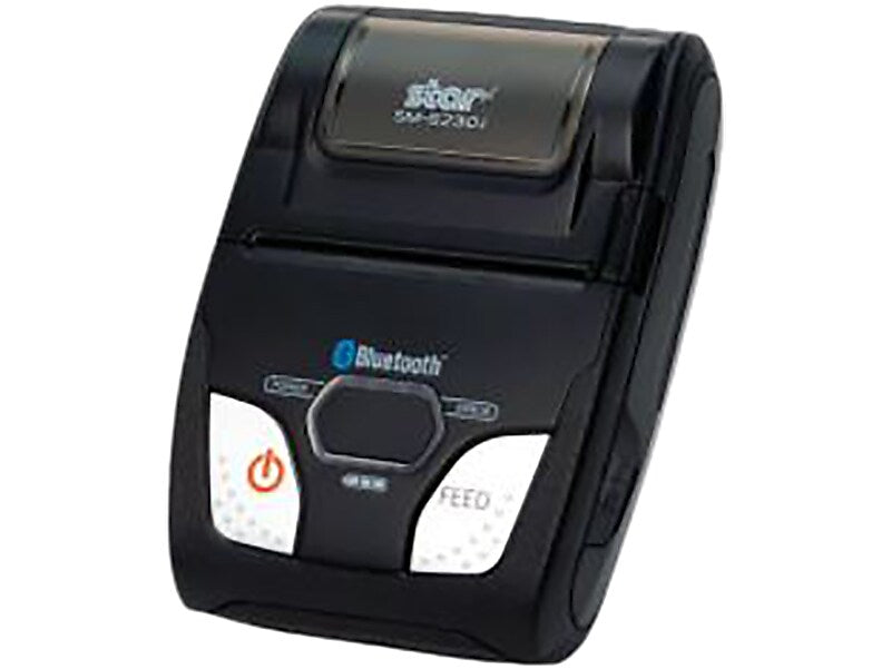 Star Micronics 39632110 SM-S230i Direct Thermal Printer, USB/ Bluetooth, Black
