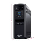 CyberPower PFC Sinewave 1500VA UPS, 12-Outlets, Black (CP1500PFCLCD)