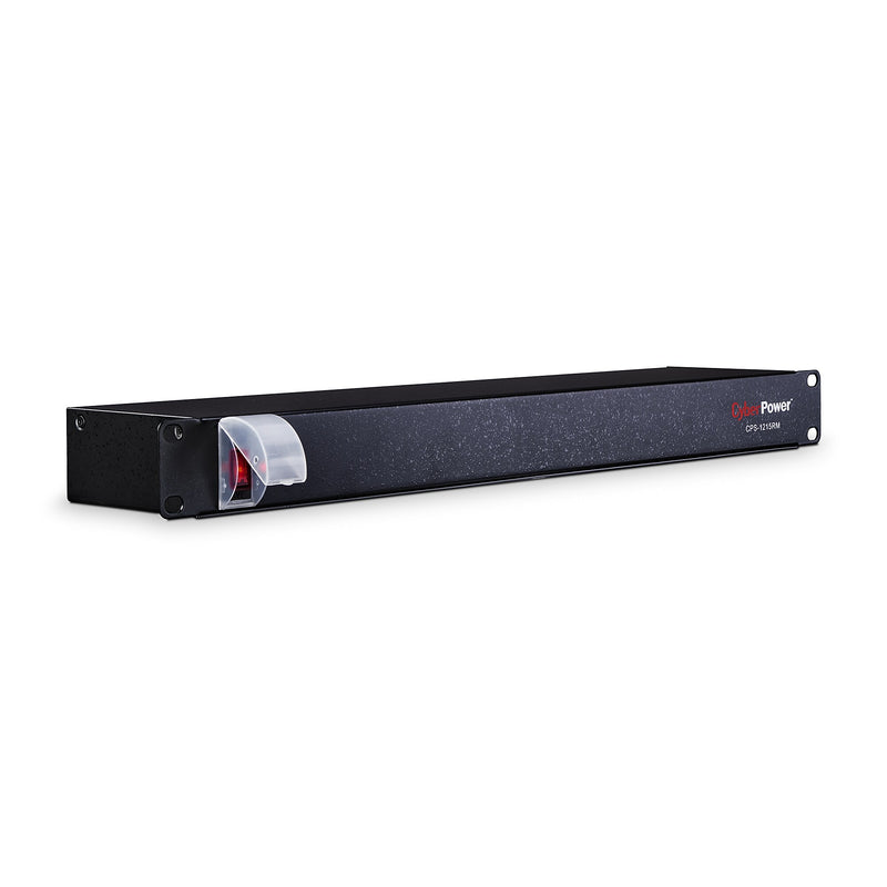 CyberPower 120 VAC Rack Power Distribution Unit, 10-Outlet, 1U Rack Mount, Black (CPS1215RM)
