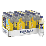 Deer Park Lemon Flavored Sparkling Water, 16.9 oz., 24 Bottles/Carton (12349497/122056)