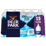 Deer Park 100% Natural Spring Water, 33.8 oz., 15 Bottles/Carton (12222308)
