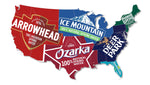 Arrowhead Sport Cap 100% Mountain Spring Water, 23.7 oz., 24/Carton (12086824)